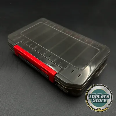 Double Side Tackle Box Compartment Lure Fishing Box Bait Lure Case Box Storage Box Pecil Minnow Casting Box Soft Plastic