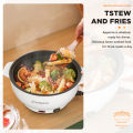 Dreepor Multifunctional Non-stick Rice Cooker Frying pan cooking Electric hot pot. 