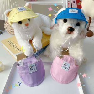 SDRYHTDH Stylish Dog Duck Tongue Hat Comfortable With Ear Holes Doggy Visor Pet Supplies Adjustable Doggie Helmets Small and Medium Sized Dog