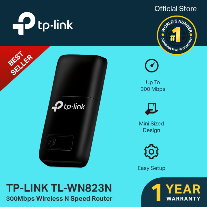 TPLink TLWN823N 300Mbps Mini Wireless N USB Adapter WiFi Adapter WiFi