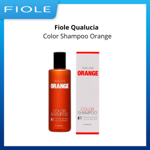 FIOLE QUALUCIA Syampu Warna Oren 250ml | FIOLE QUALUCIA Color Shampoo Orange 250ml Warna Syampu