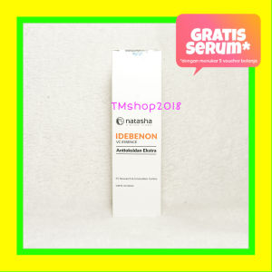 Serum Pagi Natasha Idebenon VC Essence 20 ml by dr Fredi Setyawan Original Skincare Antioksidan Ekstra Extra Antioxidant Anti Penuaan Anti Aging Glowing Asli Ori