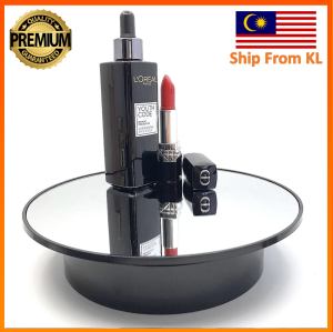 【2022 NEW】Premium 20cm 25cm Rotating Display Stand Electric Rotating Display Rotate Stand 360 Rotate Turntable Showcase 360度电动转盘 Rotating Display Stand Rotary Display Turntable 360 Degree Turntable for Photography Video Shooting Props Mirror Top