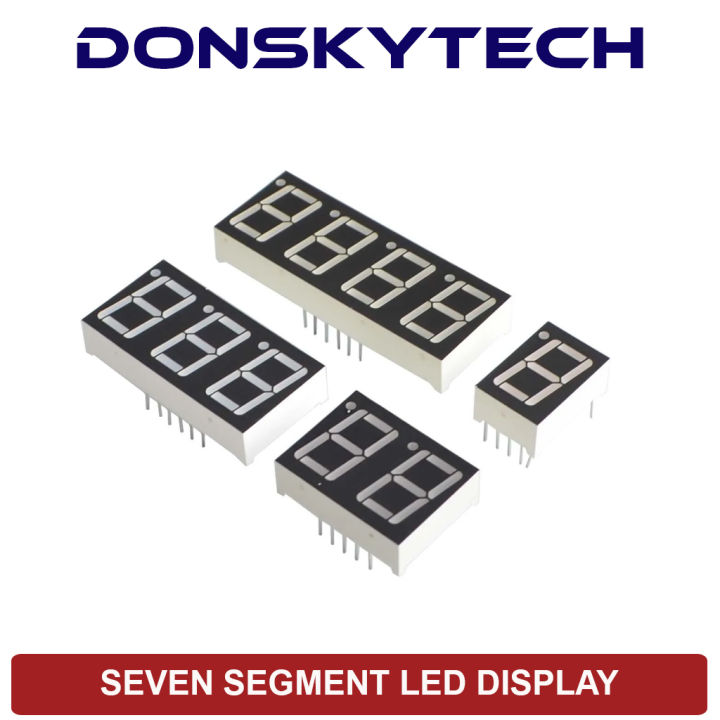 SEVEN SEGMENT LED DISPLAY 7 SEGMENT LED DISPLAY 0.56 INCH COMMON ANODE ...