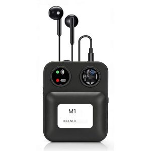 Wireless In-Ear Monitor System Portable Sound Card Mixer Stage Monitoring Earphone for Singer Band Live
