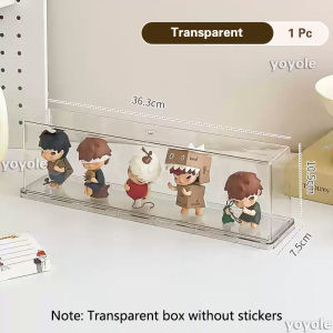 Popmart Display Case Acrylic Display Box Blind Box Organiser Figurine Organizer Shoe Storage Shelf