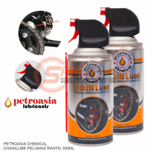Chainlube Pelumas Rantai Petroasia Chain Lube Lubricant Anti Karat Rante 300ml