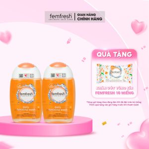 [Mua 2 tặng 1] Combo 2 Dung Dịch Vệ Sinh Phụ Nữ Làm Sạch Vùng Kín Fremfresh Daily Intimate Wash 150ml tặng 1 khăn ướt vùng kín 10 miếng