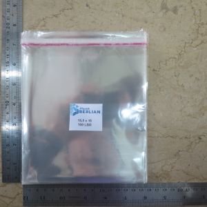 155 x 16 cm Plastik Opp 18 micron ( Tipis ) isi 100 lembar