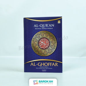 Mushaf AlQuran Tanpa Terjemah Tajwid Warna Al-Ghoffar A5 Sedang Khat Utsmani Disertai Doa Dzikir Pagi Petang Khalifah Quran Al Quran Tajwid Berwarna Murah Untuk Wakaf