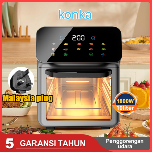 【8L】XIAO.MI eady Stock Home Air Fryer Intelligent Home Visual Touch Screen Electric Fryer Oil Free 8L Multi-function Chip Oven 空氣炸鍋