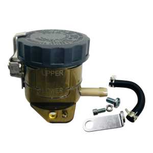 TABUNG MINYAK MASTER REM BIG SMOKE SAMURAI PLUS BAUT DAN BREKET TRANSPARAN UNIVERSAL BISA SEMUA JENIS MASTER REM