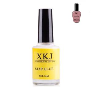 XKJ 16 ml. กาวติดฟอยล์แต่งเล็บ ช่วยแต่งเล็บให้ง่ายขึ้น สะดวกในการใช้