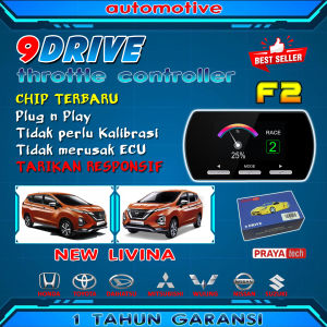 F2 9 DRIVE PIGGYBACK REMAP ECU NEW 9DRIVE THROTTLE CONTROLLER WULING NISSAN TOYOTA SEMUA MERK MOBIL