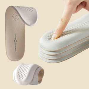 1 Pair Leather Latex Insole For Feet Cowhid Shoes Pad Supe Soft Elasit Breathable Running Sneakers Cushion for Men Women Shoes2026