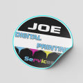 Customized Label Sticker. 