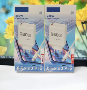 Charger Hp For VVO X FOLD3 PRO Fast 280W Quick Charge3.0 Batok + Kabel USB Fast Charging