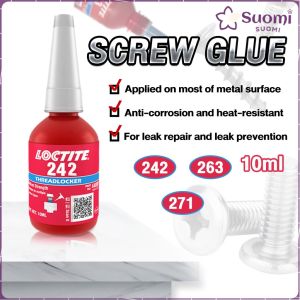 Suomi 242 271 Metal Thread Anaerobic Adhesive 10ml Thread Fixative Adhesive Screw Fixing Glue