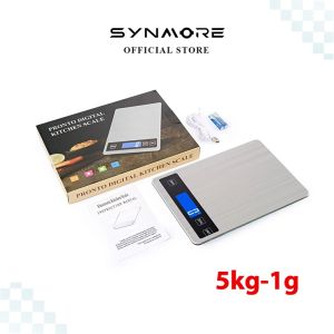 Synmore Timbangan Dapur Digital 15kg Akurat 1gr USB Charger Timbangan Kue Digital Waterproof Scale