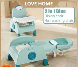 Home Baby Chair Dining Chair Foldable Multi-Purpose Sofa Chair Childrens Shampoo Recliner Dinner chairs