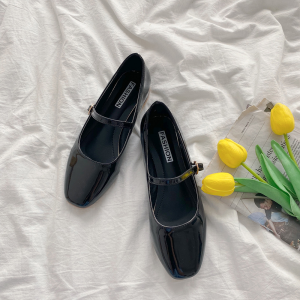 FootChic 1 Inch Your Look Elevate Thick Heeled with Casual  Mary Janes Round Toes Ideal for Office Going Women and Students#WX269