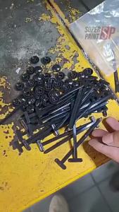 10pcs Heavy-Duty Nylon Cable Tie Screw Replacement Clips Universal Car Fender Engine Guard Fastener Zip Tie