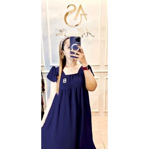 BestStore -  Dress Maksi Formal / Dress Wanita / Dress Crincle / Dress Polos / Dress Summer