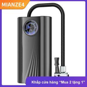 [COD] MIANZE4 12V xe lốp Inflator độ chính xác cao Mini Lốp bơm nhanh bơm bơm hơi điện tử cho xe máy xe đạp