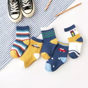Paket 7 pasang cuci gudang kaos kaki anak 1 2 3 4 5 6 7 8 9 10 tahun