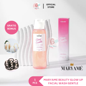 Maryame Glow Up Gentle Facial Wash - Pembersih Wajah Licorice & Niacinamide untuk Kulit Berminyak