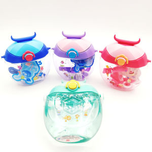 Botol Minum Seliya / Tempat Minum Tali Anak-Anak Trendi 400ml BPA FREE 2555