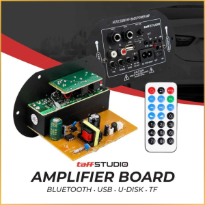PROMO TaffSTUDIO Amplifier Board Audio Bluetooth Subwoofer DIY 35W Super Full Bass Mini - D30K