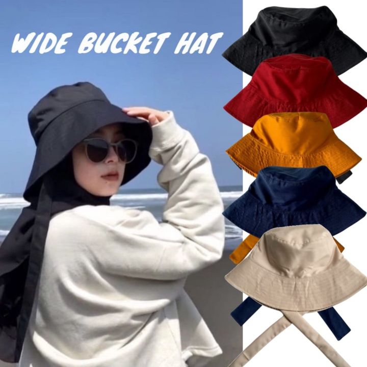 style hijab topi bucket
