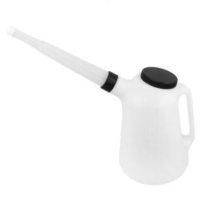 Universal Oil Measuring Jugs with Pouring Flexible Spout Container Oiler Plastic Measuring Pot for Car