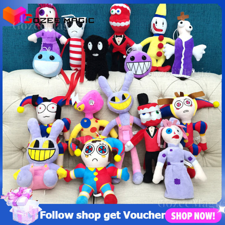 The Amazing Digital Circus Plush Toy Cartoon Anime Jax Pomni Zooble ...