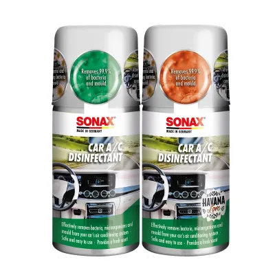 Sonax Car Air-Con Cleaner Disinfectant (Bundle of 2)