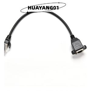 HUAYANG01 [2023 new HOT FASHION] lazlook 1FT แผงสกรูตัวผู้เป็นตัวเมีย RJ45สายต่อเครือข่ายแลนอีเทอร์เน็ต