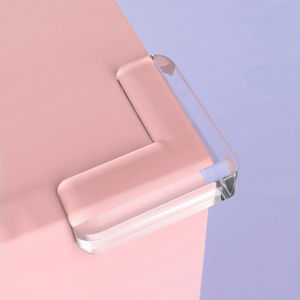 มุมป้องกันเด็กอ่อน มุมป้องกันการชน มุมนิรภัยป้องกันการชนกันแบบใส ซิลิโคนป้องกันมุมโต๊ะ กันกระแทกมุมโต๊ะ