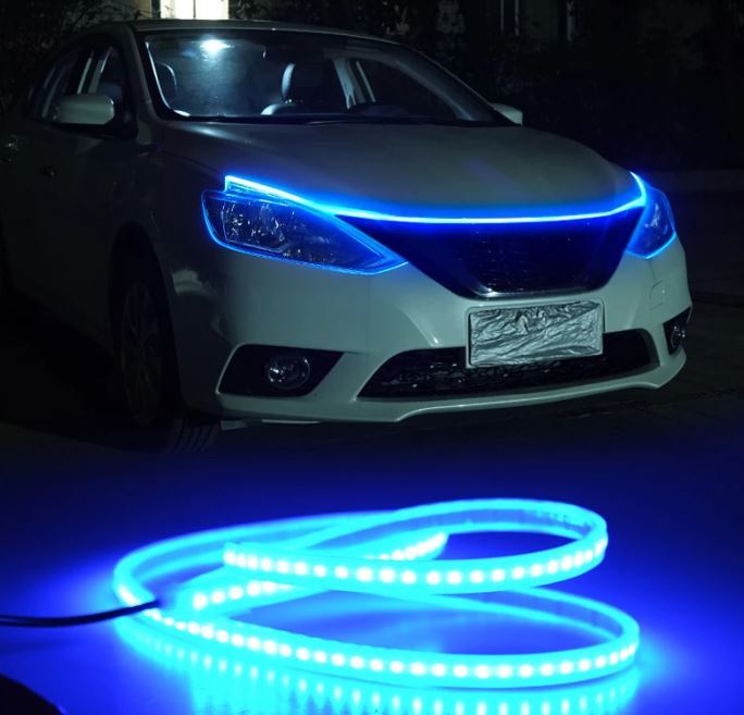 LAMPU DEKORASI LIS BODY MOBIL LAMPU ALIS 12 VOLT MOBIL LAMPU KAP MOBIL