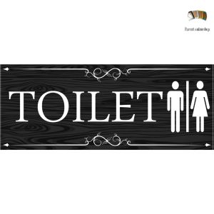Hiasan Dinding Kamar Mandi Bedroom Toilet Bathroom MDF Dekorasi Hiasan Gantung Gambar Pajangan