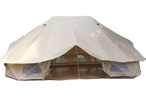 เต็นท์กระโจมจักรพรรดิ ขนาดใหญ่ 4x6 m. สูง 3 เมตร แข็งแรง ทนทาน กันน้ำ 100% Canvas กระโจมฮ่องเต้ New Canvas Emperor Tent