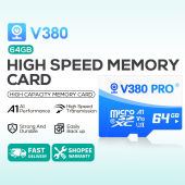 8GB 16GB 32GB 64GB 128GB 256GB 512GB 1TB High Speed 4K Video V380 PRO Memory SD Card TF Micro Original CCTV Camera Dashcam Phone Tablet Computer Mini Adapter Local COD