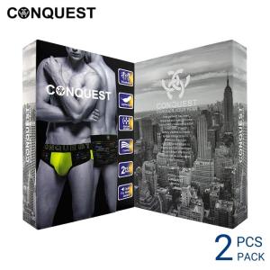 CONQUEST MEN UNDERWEAR MICROFIBRE SPANDEX MINI (2 pcs) CQ7250