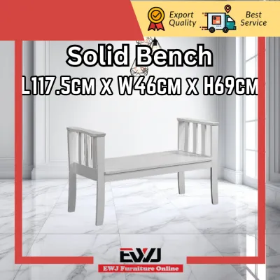 EWJ WOODED SORA BENCH CHAIR / STOOL / LONG STOOL / LONG CHAIR