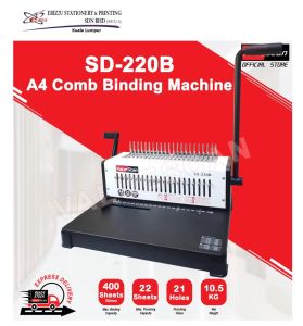 Valuescan SD-220B A4 Comb Binding Machine Binding Machine Comb Binding
