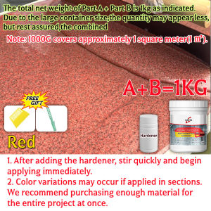 Bathroom Tile and Floor Tile Renovation Waterproof Anti-Slip Epoxy Colored Sand Marble Paint Self-Leveling Floor Coating