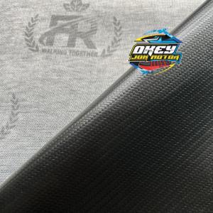 kulit jok motor hitam tebal motif jeruk dan motif karbon /BISA UNTUK VARIO 91X46 cm/POLOSAN dan JAHIT  FR