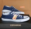ConversAll Star (Classic) ox - Deep Blue Jeans Sneakers Converse Free Box for Men and Women. 