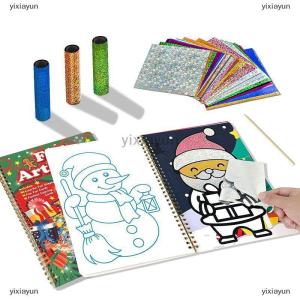 [COD] yixiayun Foil Craft Activity No Mess Art Kit Fun Foil Art For Kids Adults Magnet Foam Paint By Sticker Peel And Press Foul Fun Craft Kits