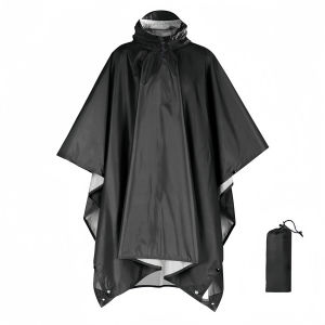 DORADO 3 trong 1 Áo mưa ngoài trời Không thấm nước Tay áo trùm đầu Che mưa Di động Áo Mưa Poncho Du lịch đi bộ đường dài